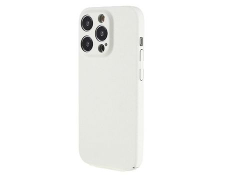 Funda para iPhone 13 Pro Max Piel Sintética Blanco