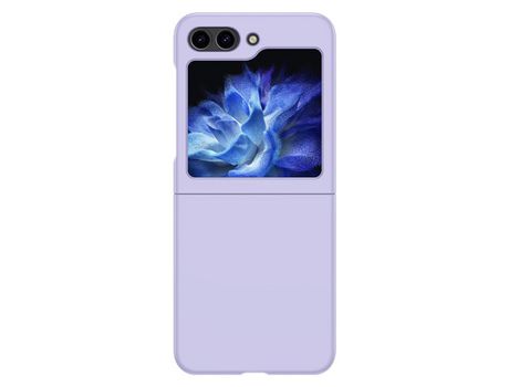 Funda para Samsung Galaxy Z Flip 5 5G Piel Sintética Morado