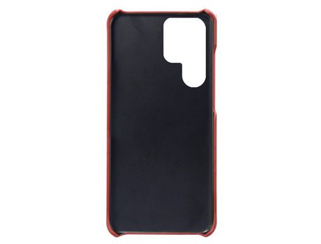 Funda para Samsung Galaxy S22 Ultra/S22 Ultra 5G KSQ Piel Sintética Rojo