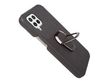 Funda para Samsung Galaxy A22 Piel Sintética Negro