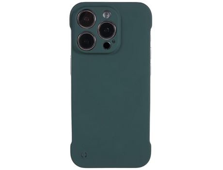 Funda para iPhone 13 Pro Max Piel Sintética Verde