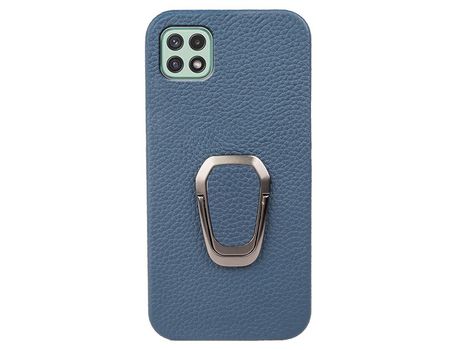 Funda para Samsung Galaxy A22 5G Piel Sintética Azul