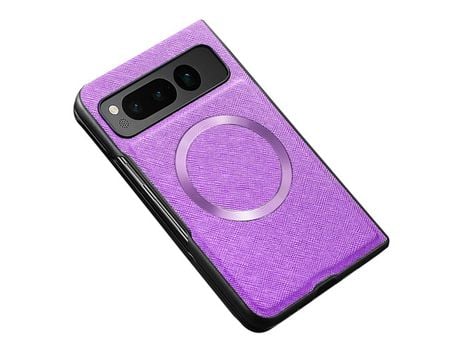 Funda para Google Pixel Fold Piel Sintética Morado