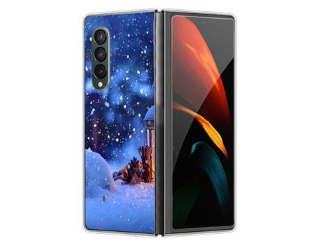 Funda para Samsung Galaxy Z Fold 4 5G Piel Sintética Multicolor