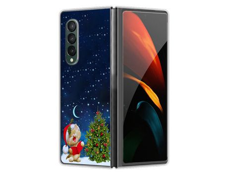 Funda para Samsung Galaxy Z Fold 4 5G Piel Sintética Multicolor