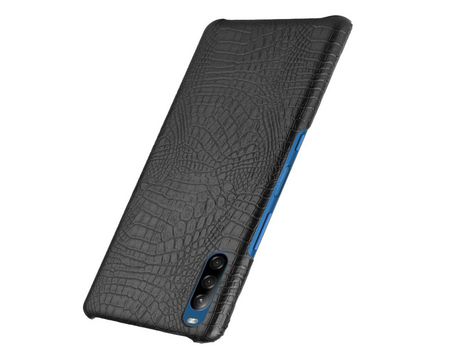 Funda para Sony Xperia L4 Piel Sintética Negro