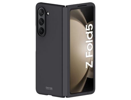 Funda para Samsung Galaxy Z Fold 5 5G Piel Sintética Negro