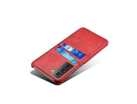 Funda para Samsung Galaxy S21 5G/S21+ KSQ Rojo
