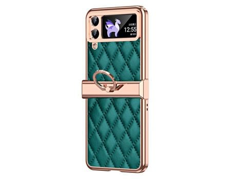 Funda para Samsung Galaxy Z Flip 3 5G Piel Sintética Multicolor