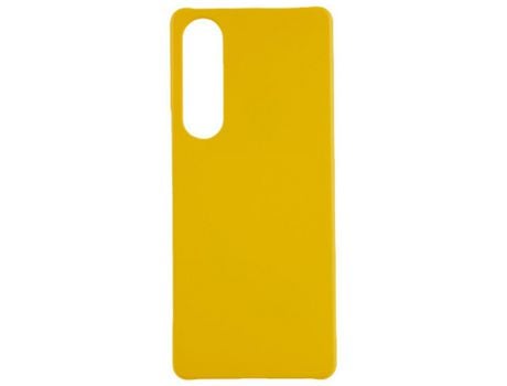 Funda para Sony Xperia 1 V Piel Sintética Amarillo