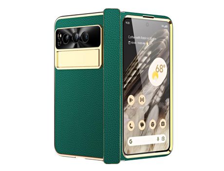 Funda para Google Pixel Fold Piel Sintética Verde