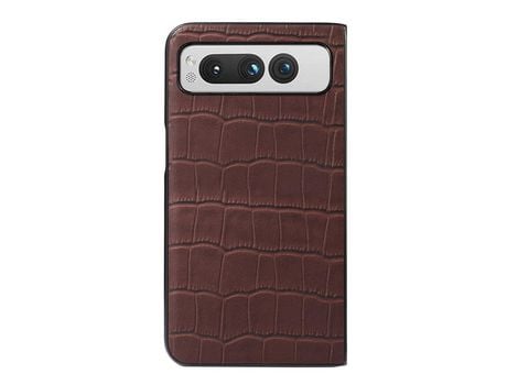 Funda para Google Pixel Fold Piel Sintética Marrón