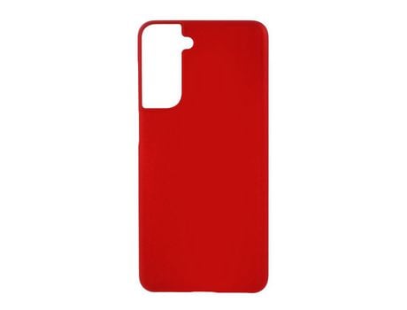 Funda para Samsung Galaxy S21 5G/S21+ Piel Sintética Rojo