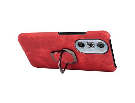 Funda para Motorola Edge 30 Pro Piel Sintética Rojo