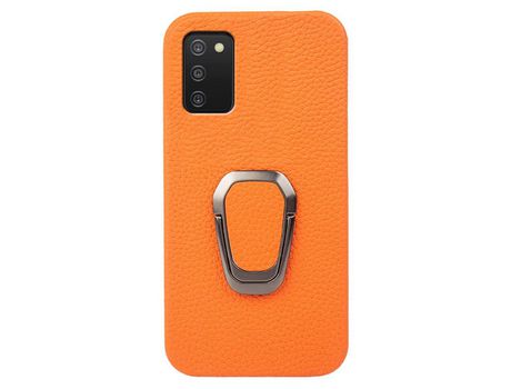 Funda para Samsung Galaxy A03 Piel Sintética Amarillo