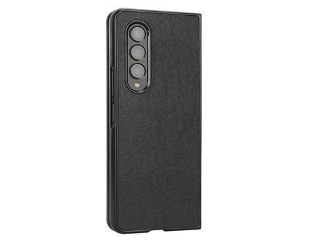 Funda para Samsung Galaxy Z Fold 3 5G Piel Sintética Negro