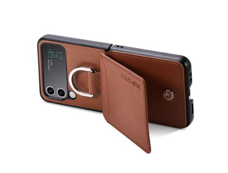 Funda para Samsung Galaxy Z Flip 3 5G Marrón