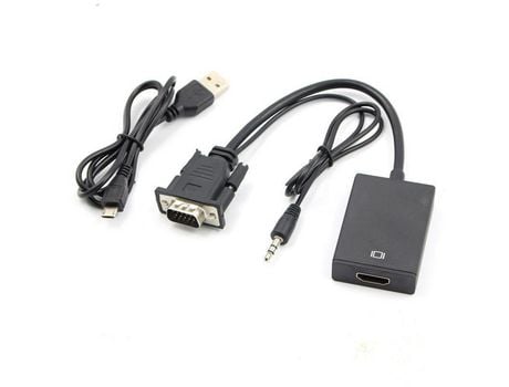 Cable adaptador VGA a HDMI
