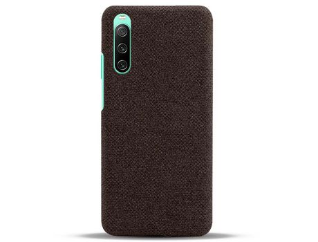 Funda para Sony Xperia 10 Iv Piel Sintética Marrón
