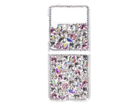 Conjunto de Fundas para Samsung Galaxy Z Flip 3 5G Piel Sintética Rosa (2un)