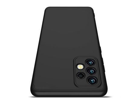 Conjunto de Fundas para Samsung Galaxy A72 5G/A72 GKK Piel Sintética Negro (3un)