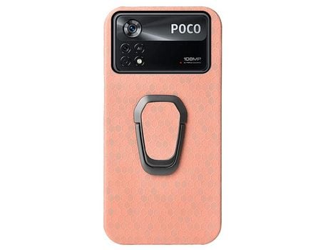 Funda para Xiaomi Poco X4 Pro 5G, Poco X4 Pro Piel Sintética Rosa