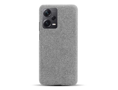 Funda para Xiaomi Redmi Note 12 Pro 5G Piel Sintética Gris