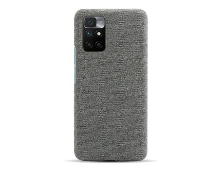 Funda para Xiaomi Redmi Note 11 4G, Redmi Note 11 KSQ Piel Sintética Gris