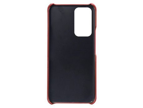 Funda para Xiaomi Redmi 11 4G Piel Sintética Rojo