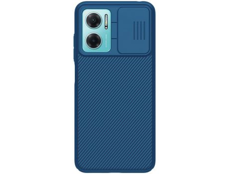 Funda para Xiaomi Redmi 10, Redmi Note 10 5G 10 5G NILLKIN Piel Sintética Azul
