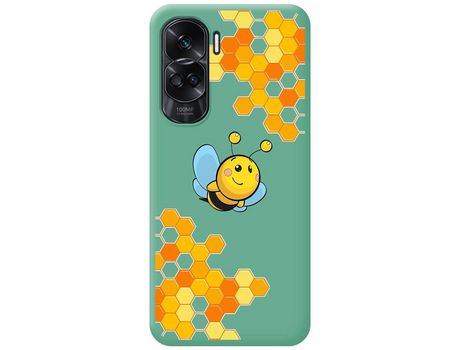 Funda para Honor 5, Honor 90 TUMUNDOSMARTPHONE Silicona Líquida Verde