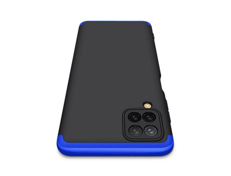 Conjunto de Fundas para Samsung Galaxy A12 GKK Piel Sintética Negro (3un)