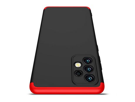 Conjunto de Fundas para Samsung Galaxy A72 5G/A72 GKK Piel Sintética Negro (3un)