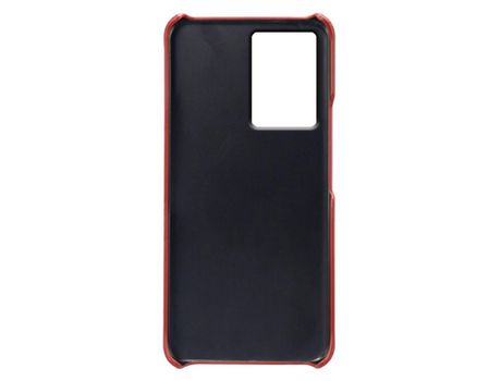 Funda para Xiaomi Redmi Note 12 F5 5G Piel Sintética Rojo