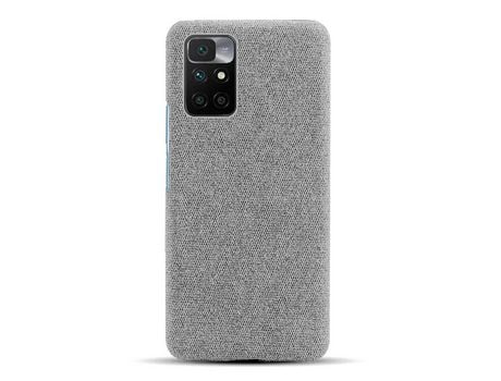 Funda para Xiaomi Redmi Note 11 4G, Redmi Note 11 KSQ Piel Sintética Gris