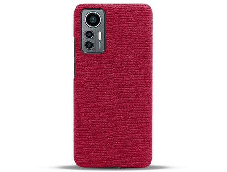 Funda para Xiaomi Xiaomi 12 Lite Piel Sintética Rojo