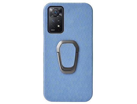 Funda para Xiaomi Redmi Note 11 Pro 5G Piel Sintética Azul