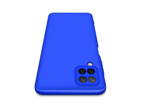 Conjunto de Fundas para Samsung Galaxy A12 GKK Piel Sintética Azul (3un)