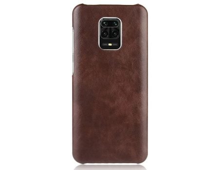 Funda para Xiaomi Redmi Note 9S, Redmi Note 9S 9 Pro 9 Pro Max Piel Sintética Marrón