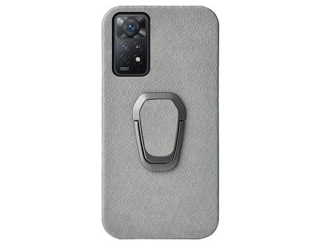 Funda para Xiaomi Redmi Note 11 Pro 5G Piel Sintética Gris