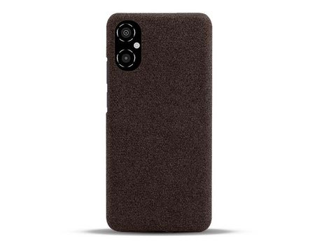 Funda para Xiaomi Poco M4 5G, Poco 5G Piel Sintética Marrón