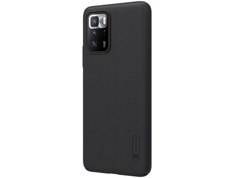 Funda para Xiaomi Redmi Note 10 Pro 5G, Redmi Note 10 Pro NILLKIN Piel Sintética Negro