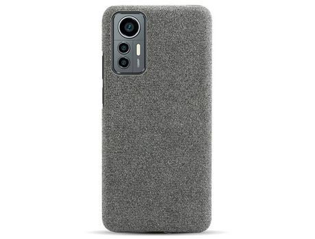 Funda para Xiaomi Xiaomi 12 Lite Piel Sintética Gris