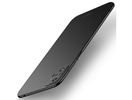 Funda para Xiaomi Redmi Note 10 Pro 4G, Redmi Note 10 Pro MOFI Piel Sintética Negro
