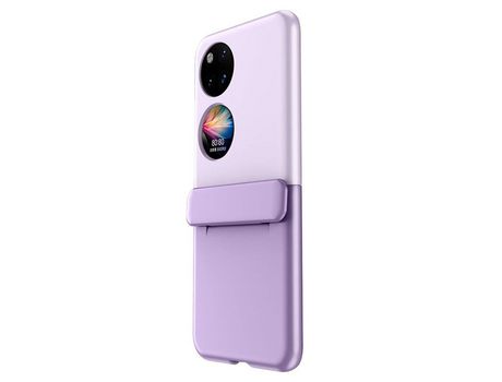 Funda para Huawei P50 Pocket, P50 Piel Sintética Morado