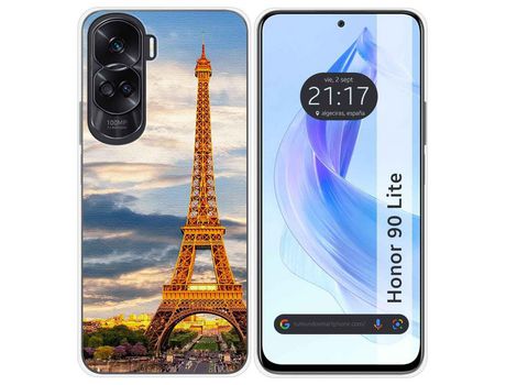 Funda para Honor Lite 5, Honor 90 Lite, Honor 90 TUMUNDOSMARTPHONE Silicona Multicolor