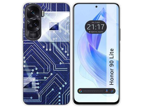 Funda para Honor Lite 5, Honor 90 Lite, Honor 90 TUMUNDOSMARTPHONE Silicona Multicolor