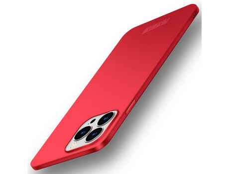 Funda para iPhone 13 Pro Max PINWUYO Piel Sintética Rojo