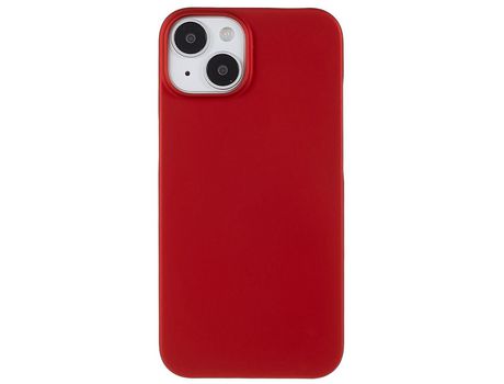 Funda para iPhone 14 Piel Sintética Rojo
