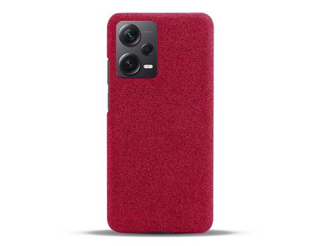 Funda para Xiaomi Redmi Note 12 Pro 5G Piel Sintética Rojo